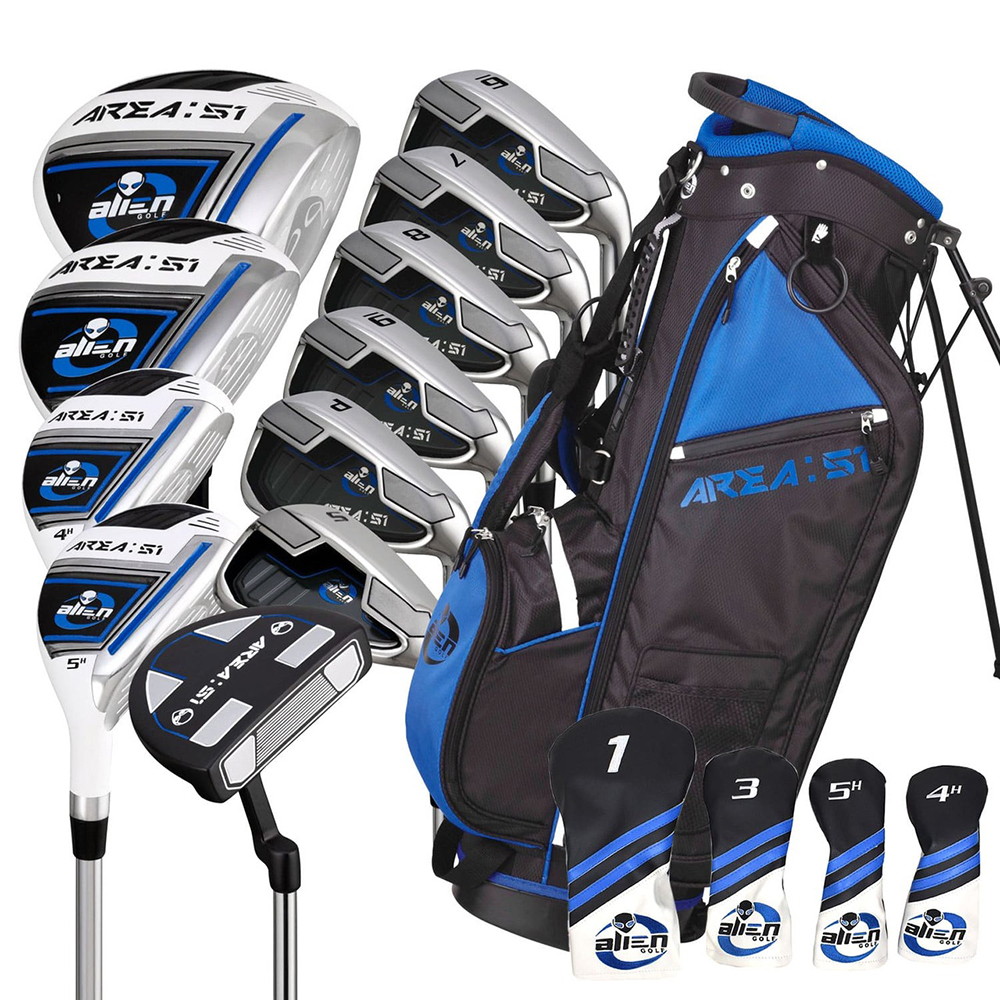 Men's Alien Area:51 Complete Set Driver Irons Wood Hybrid Stand